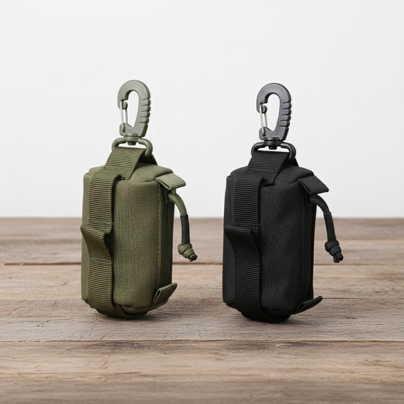 Edc Carry Belt Pouch - Outdoor EDC-tasje, sleutelkaarthouder met ritssluiting, kleine