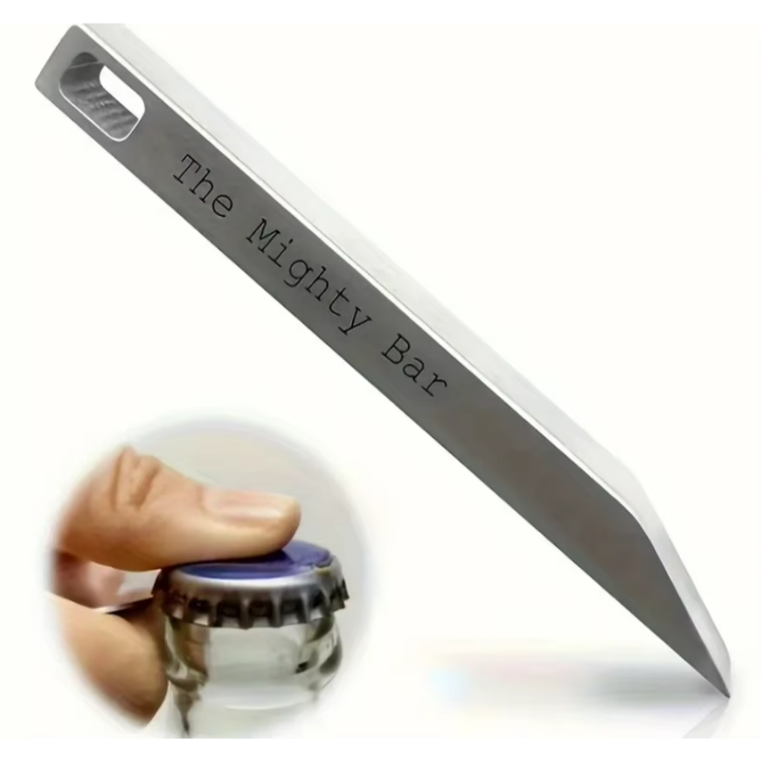 Edc Concealed Carry Knife - Mighty Bar zakmes & flesopener -