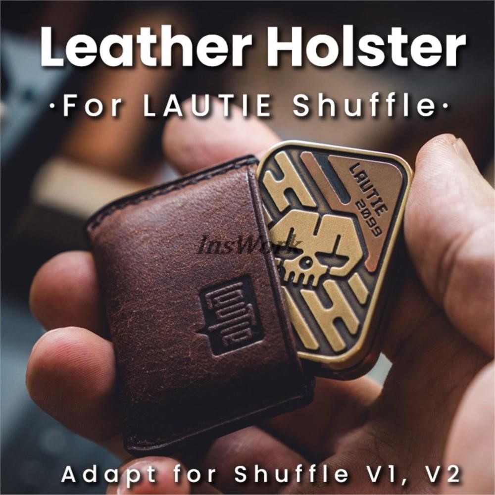 Edc Able Carry - Lautie Edc Lederen Holster Voor Shuffle