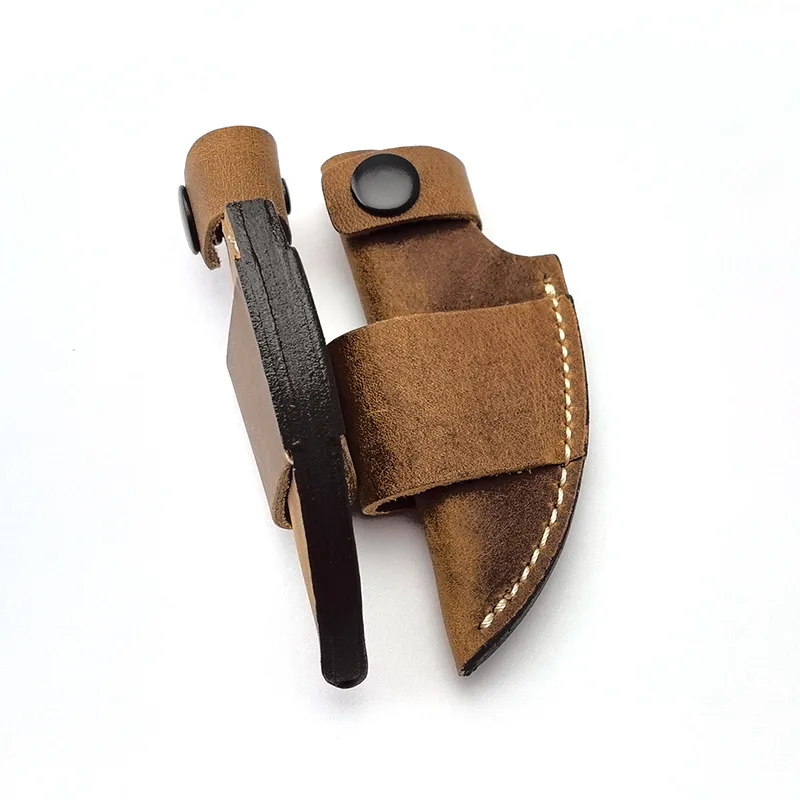 Edc Carry Accessories - Duurzame leren messenkoker met veilige bevestiging,