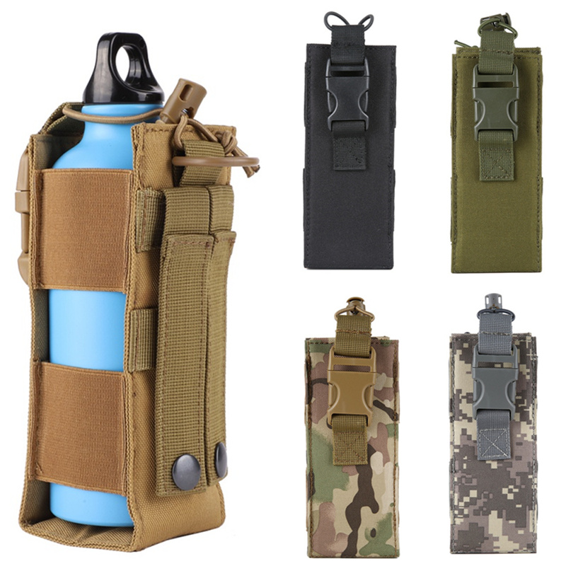 Edc Carry Belt Pouch - Molle Waterfles Holster Pouch Buitensporten Rijden