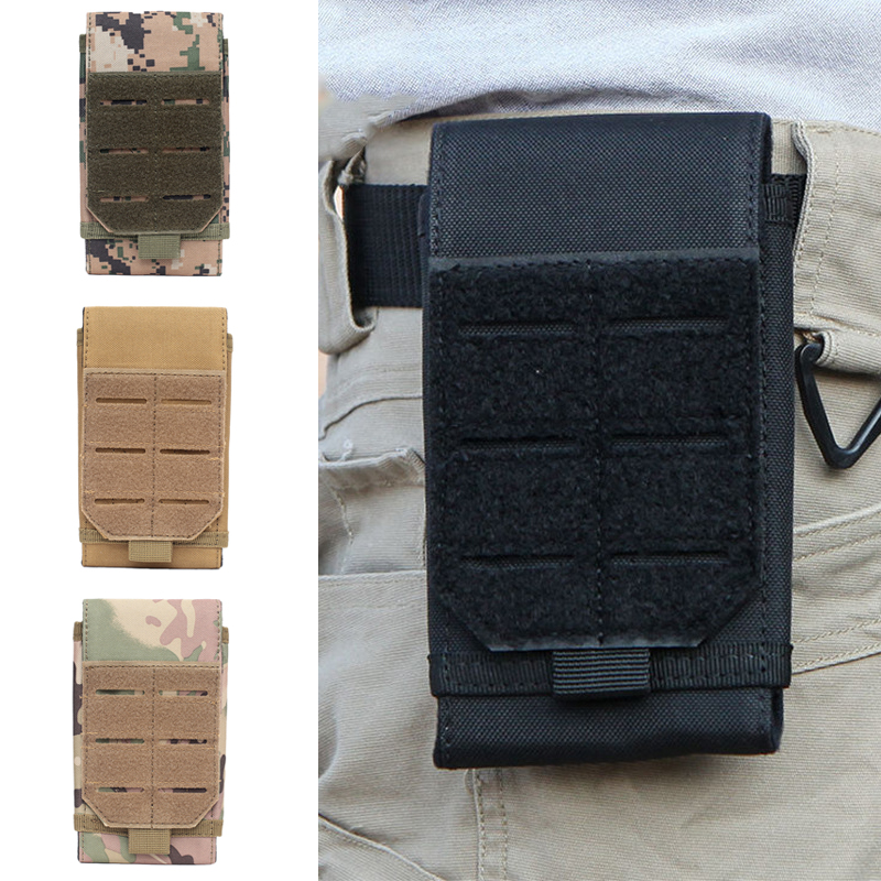 Edc Carry Belt Pouch - Outdoor Molle Telefoonzakje Tactische Heuptas Camping