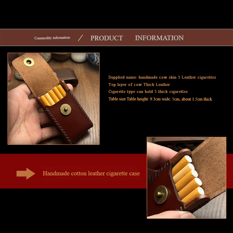 Nieuwe Lederen Roken Sigarette - Lighter Insert Zippo recensie en prijs