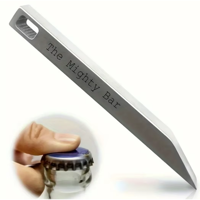 Mighty Bar zakmes & flesopener - Edc Concealed Carry Knife recensie en prijs