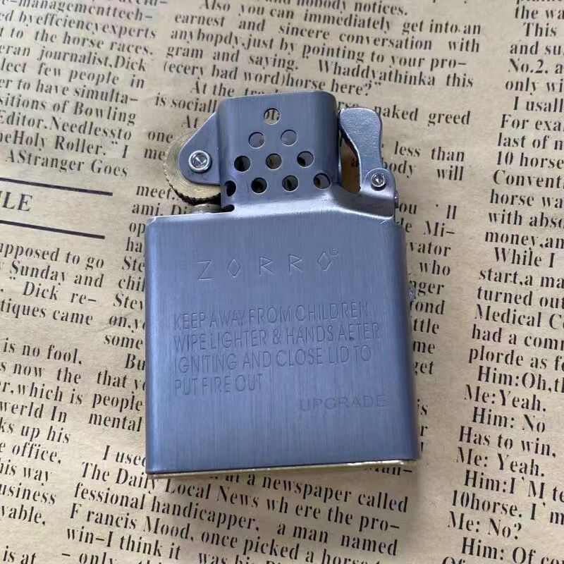 ZORRO 2026 nieuwe puur titaniu - Lighter Insert Zippo recensie en prijs