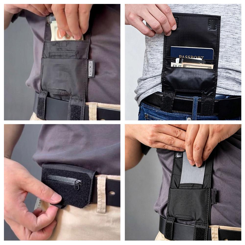 Verborgen reisheuptas, anti-di - Edc Carry Belt Pouch recensie en prijs