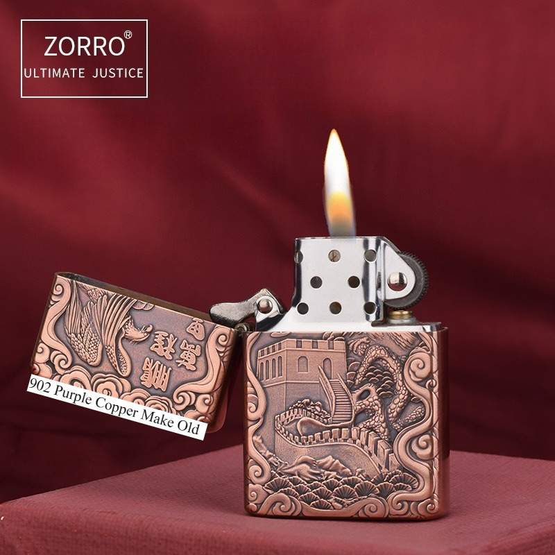 ZORRO 902 Paarse Koperen Handg - Lighter Insert Zippo recensie en prijs