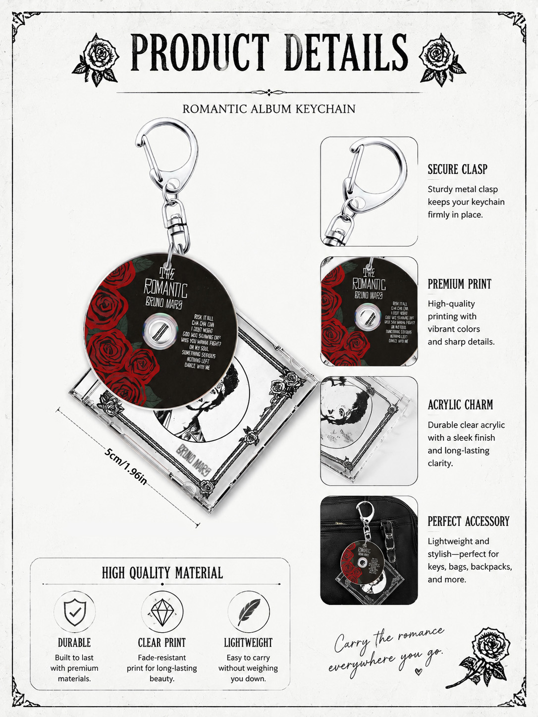 Bruno sleutelhanger, The Roman - Carabiner Keychain recensie en prijs