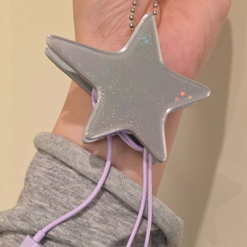 Schattige 3D-ster kabelopwinde - Cable Winder Keychain recensie en prijs