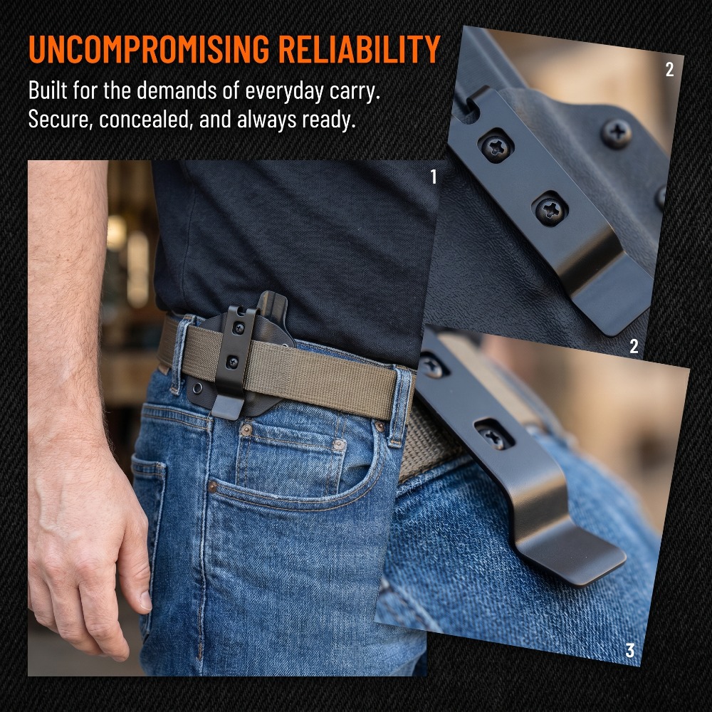 Metalen zakclip, achterclip, v - Edc Carry Accessories recensie en prijs