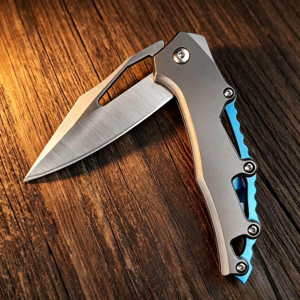 Compact EDC-zakmes met D2-stal - Edc Concealed Carry Knife recensie en prijs