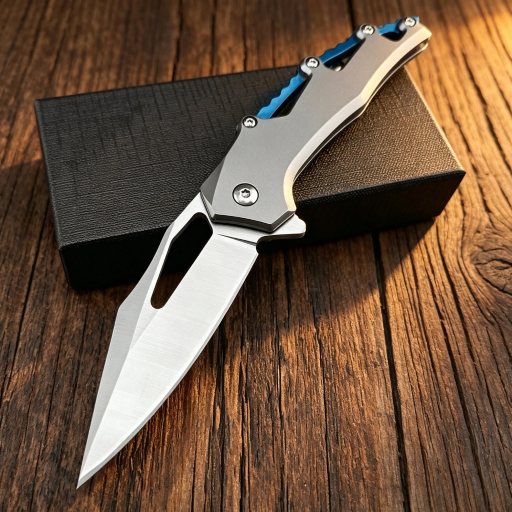 Compact EDC-zakmes met D2-stal - Edc Concealed Carry Knife recensie en prijs