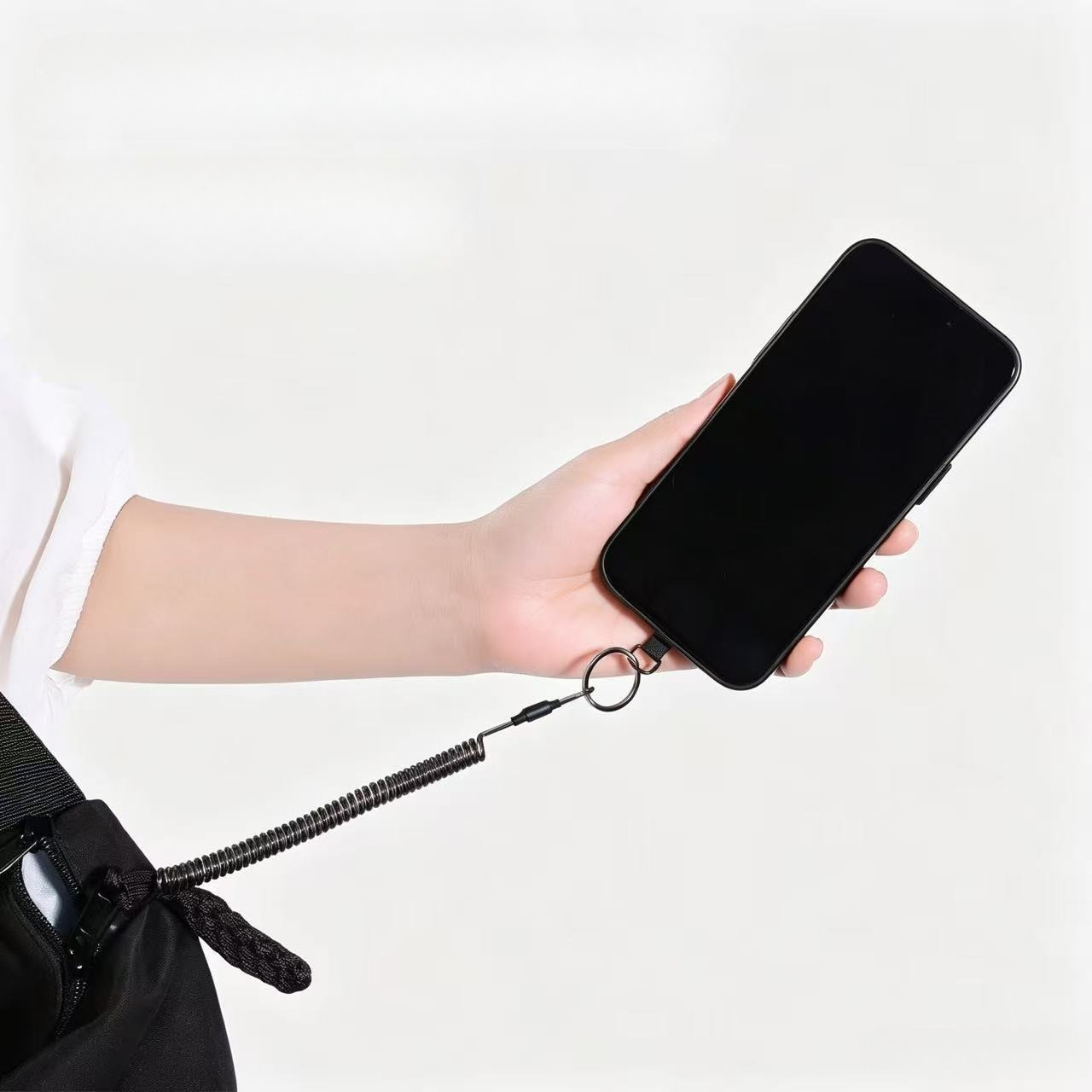 Anti-verloren flexibele telefo - Carabiner Keychain recensie en prijs
