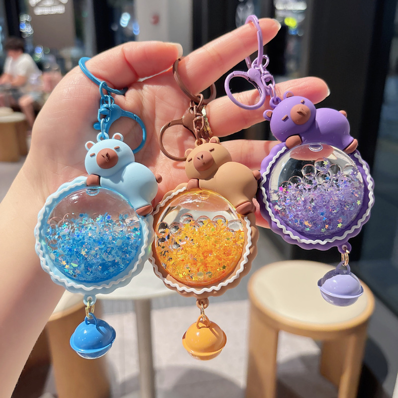 Creatieve Capibara Zandkunst F - Carabiner Keychain recensie en prijs