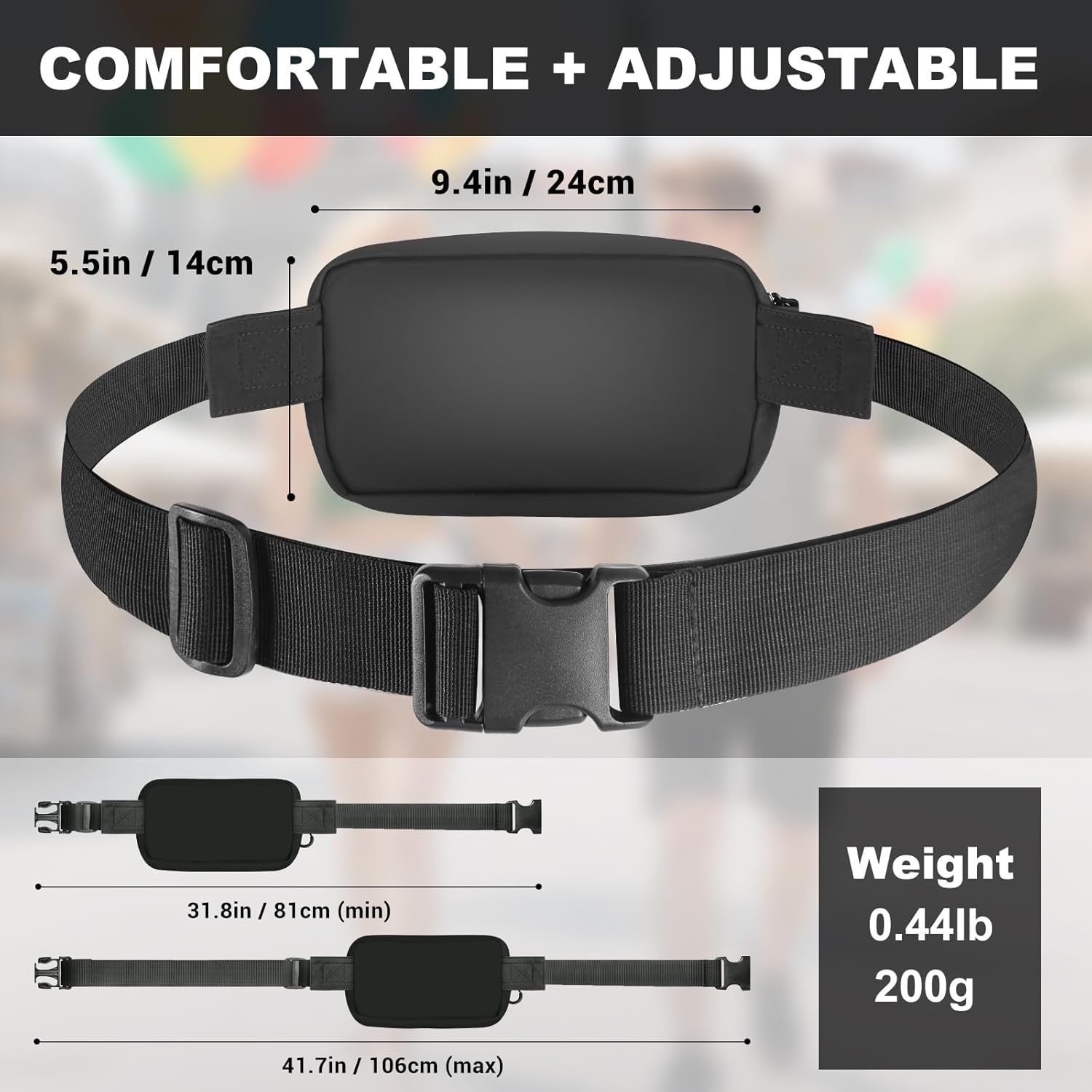 Tactisch heuptasje met holster - Edc Concealed Carry Fanny Pack recensie en prijs